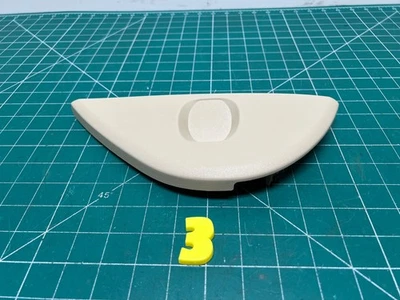 11-18 VOLVO S60 V60 DASHBOARD LEFT DRIVER SIDE END COVER TRIM CAP BEIGE OEM - Image 1 of 4