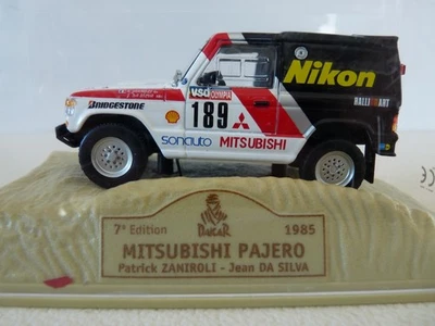 MITSUBISHI PAJERO N°189  arrivée 1ère du DAKAR 1985 de marque NOREV au 1/43 - Photo 1/4