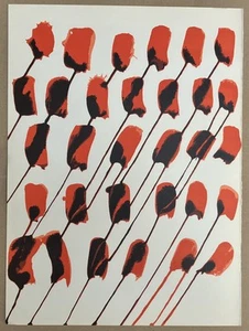 Calder original Lithograph, POPPIES, 1966. from Paris, Galerie Maeght - Picture 1 of 1