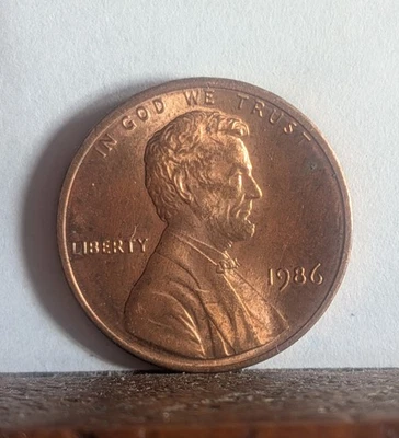 *Centavo Lincoln 1986 1C RD, RARO DDO #100 Foto 1 de 4