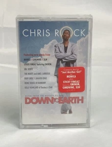 DOWN TO EARTH Cassette Tape Soundtrack Sealed Hype New Mint Snoop Lauryn Hill - Picture 1 of 3