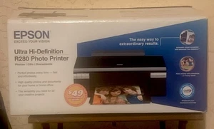 EPSON STYLUS PHOTO R280 ULTRA HI-DEFINITION COLOR INKJET PRINTER NEW OPEN BOX - Picture 1 of 6