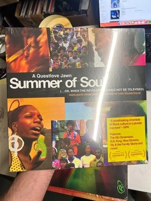 Summer of Soul or When the Revolution Could Not Be Televised Red Vinyl Imperfect - Image 1 of 4