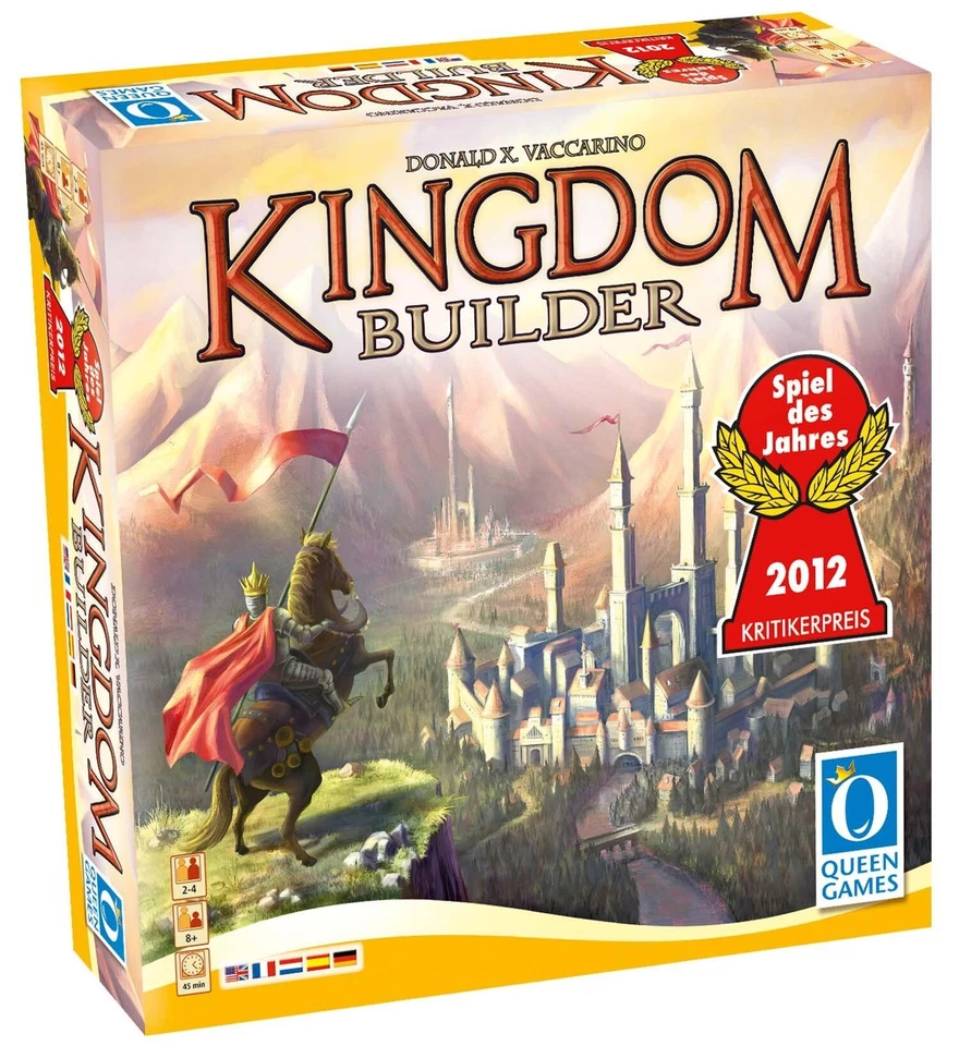 Queen Games Kingdom Builder Spiel Des Jahres 2012 Brettspiel (6083)