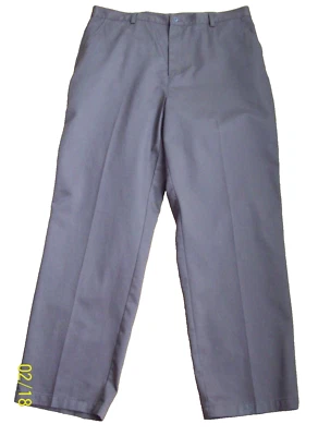 CALÇA Cabin Creek marrom calças 100% algodão bolsos tamanho 20T costura interna alta 32 1/2 - Imagem 1 de 4