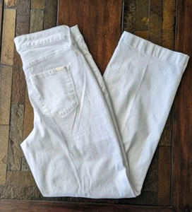 Banana Republic klassische extra hohe Leibhöhe weites Bein kurze Damenjeans Größe 2L neu mit Etikett - Bild 1 von 10