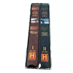 1997 Great Escapes of World War II VHS Documentary 2 Tape Set History Channel - Bild 1 von 3