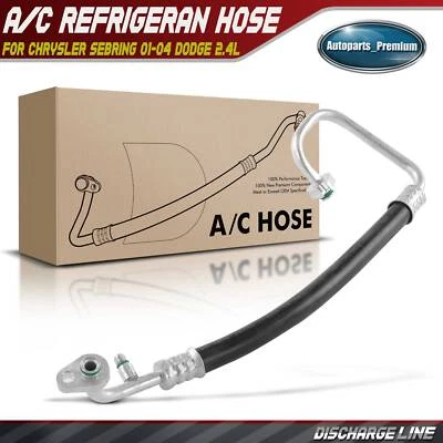 A/C Discharge Line for Chrysler Sebring 2001-2004 Dodge Stratus 2001-2005 2.4L - Image 1 of 4