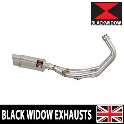 Yamaha FZ6R 2009-2017 Low Level Full Exhaust System Round Silencer 200SS - Image 1 of 4