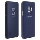 Original Samsung Clear View Standing Cover fr Samsung Galaxy S9 – Blau