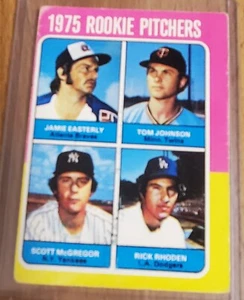 1975 Topps - 1975 Rookie Pitchers #618 Rick Rhoden, Scott McGregor, Jamie... - Bild 1 von 2