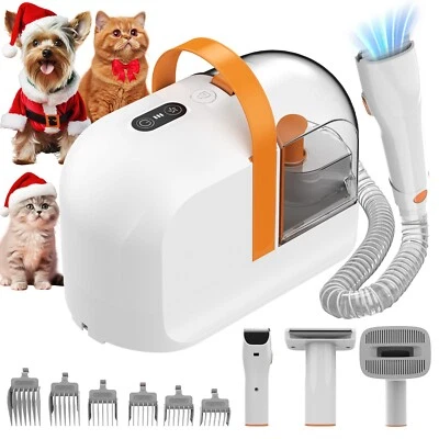 12000Pa AIRROBO PG10 Dog & Cat Grooming Vacuum with Pet Clippers Low Noise