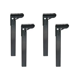 4 Pack 10 Inch / 250 Mm Height Folding Table Furniture Legs Decorative Cupboard - Picture 1 of 4