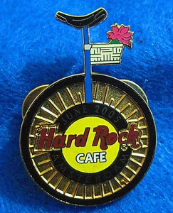AMSTERDAM DUTCH BIKE SERIES UNICYCLE BICYCLE JUNE 2005 FLOWER Hard Rock Cafe PIN - Picture 1 of 1