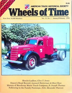 Wheels of Time American Truck Historical Society January/February 1994 - Imagen 1 de 2