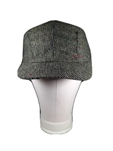 Gorra Stetson Newsboy Cabbie Conducir Talla Pequeña/Mediana Negra Verde Roja Lana Usada en Excelente Condición - Imagen 1 de 11