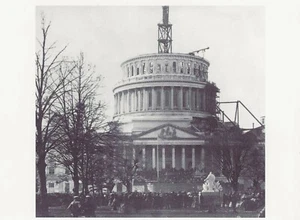 Postcard Washington, DC Pres. Abraham Lincoln First Inauguration Mar. 1861 MINT - Picture 1 of 1