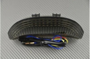 Feu Stop LED Fumé Noir avec Clignotants HONDA CBR 1000 RR 1000RR SC57 2004-2005 - Foto 1 di 4