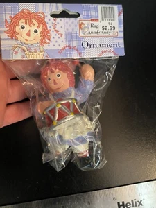 Raggedy Ann Playing Drum Kurt S. Adler Christmas Ornament New In Package - Picture 1 of 2