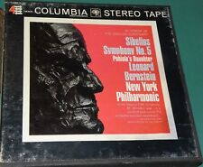 SIBELIUS Symphony 5 - Reel to Reel - Leonard Bernstein - NY Philharmonic