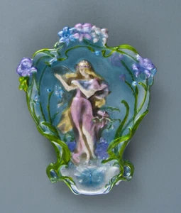 X-LARGE HAND PAINTED ANTIQUE REPRODUCTION - Picture 1 of 3