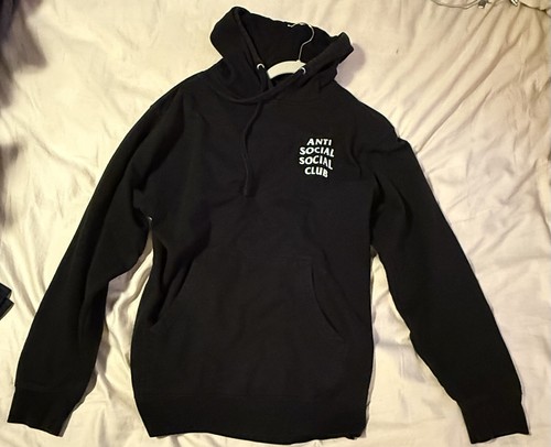 A BATHING APE (BAPE) Felpa con cappuccio Anti Social Social Club ASSC Flower Butterfly taglia media