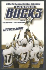2004-05 Laredo Bucks CHL Hockey Schedule !!! Lacks, LNB & Whataburger