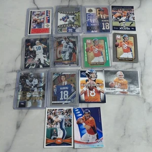 Peyton Manning 14 Card Lot! RC's Refractor, SP, Variation #'d /100  - Picture 1 of 9