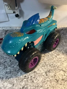 Hot Wheels Monster Trucks Car Chompin’ Mega Wrex Vehicle Working & Tested - Picture 1 of 11