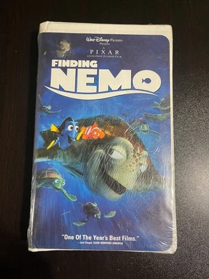 Finding Nemo (VHS, 2003) Clamshell Case New Sealed - Image 1 of 2