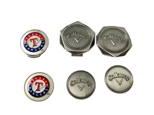 Callaway & Texas Rangers Golf Markers W Hat Clip - Picture 1 of 2
