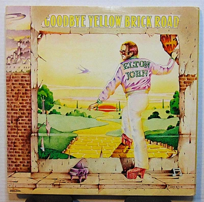 Elton John - Goodbye Yellow Brick Road - 1973 MCA Rock 2x Vinyl LP Record Album - Image 1 of 4