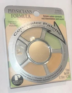 Physicians Formula Concealer Palette 4-in-1 Concealing Palette 2468 Green - Picture 1 of 2