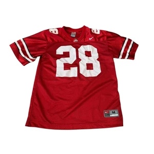 Ohio State Buckeyes #28 Football Jersey Size Medium Youth Item Red Nike - Picture 1 of 7