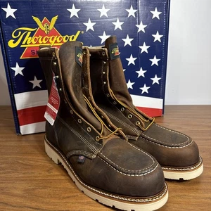 THOROGOOD AMERICAN HERITAGE - 8 IN MOC TOE STAHL Sicherheitskappe - 804-4378 Gr. 14 D - Bild 1 von 13