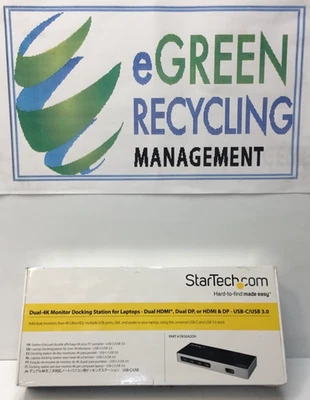 StarTech.com Dual-4K Monitor Docking Station For Laptop DK30A2DH w/Free Shipping - Image 1 of 4