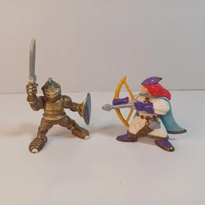 Vintage Fisher Price Great Adventures Robin Hood's Knight & Archer Figures 1998 - Picture 1 of 2