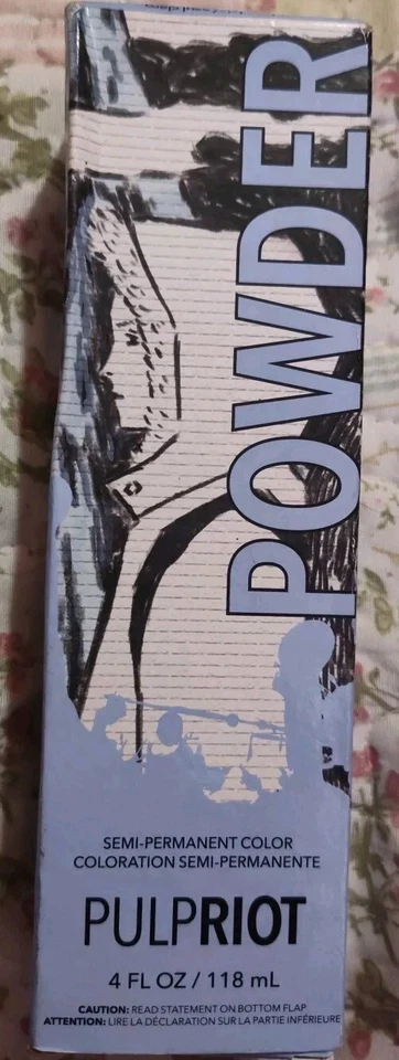 PULP RIOT Semi Permanent Professional Hair Color - POWDER - Fast Free Shipping - Image 1 of 1