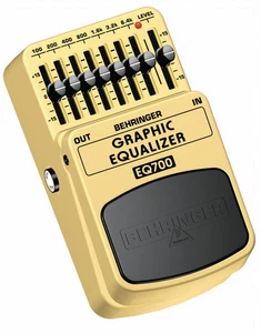 BEHRINGER EQ700 - Graphic Equalizer Pedal - FREE POSTAGE **** BRAND NEW **** - Foto 1 di 1