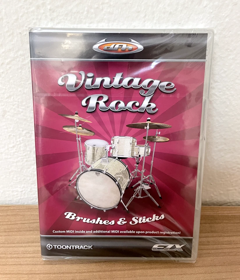 Toontrack EZX Vintage Rock - New Sealed - Image 1 of 4