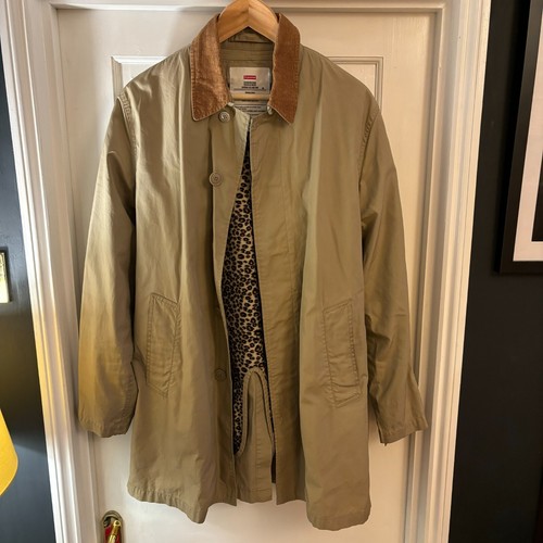 GIUBBOTTO TRENCH SUPREME LEOPARD FW2011 L