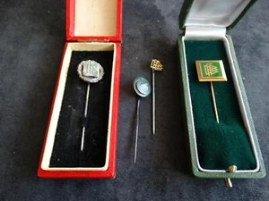 DFB 1x aiguille de jeu international Ag. 925, 1 aiguille d'honneur, 2 aiguilles de pansement, voir offre - Photo 1/8