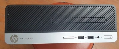 HP PRODESK400 G4 SFF INTEL CORE I3 7TH GEN 3.90GHz 8GB RAM 240GB SSD WIN 10Pro - Image 1 of 4