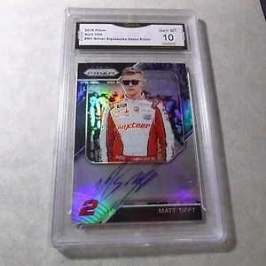 FIRME DRIVER MATT TIFFT 2018 PRIZM AUTO CAMO PRIZM #MT GRADO 10 - Foto 1 di 2