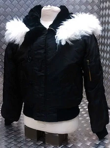 N2B US Military Snorkel Flight Bomber Jacket MOD/Scooter/Bikers All Sizes - NEW - Picture 1 of 8