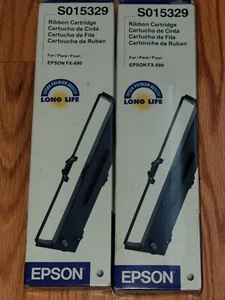 Genuine Epson S015329 Fabric Ribbon Cartridge FX 890 / 890N, LQ 590. L@@k - Picture 1 of 1