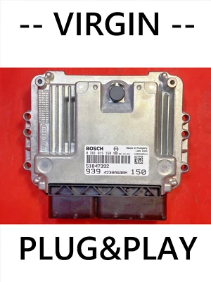 Plug&Play/VERGINE ALFA ROMEO 159 1.9 JTDM ECU 0281015160 - 51847392 /FastCourier - Immagine 1 di 4