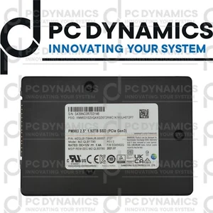 Samsung PM983 1,92 TB SSD 2,5" NVMe PCIe Gen 3 U.2 MZQLB1T9HAJR-00007 MZ-QLB1T90 - Imagen 1 de 9