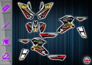 APACHE RLX 320 / 450 STICKERS - GRAPHICS KIT - DECAL - TRITON 450 GRAPHICS - Picture 1 of 2
