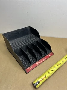 Chiclets Chewing Gum Countertop Shelf Display Rack Bakelite 1 Cent & 5 Cent - Picture 1 of 11